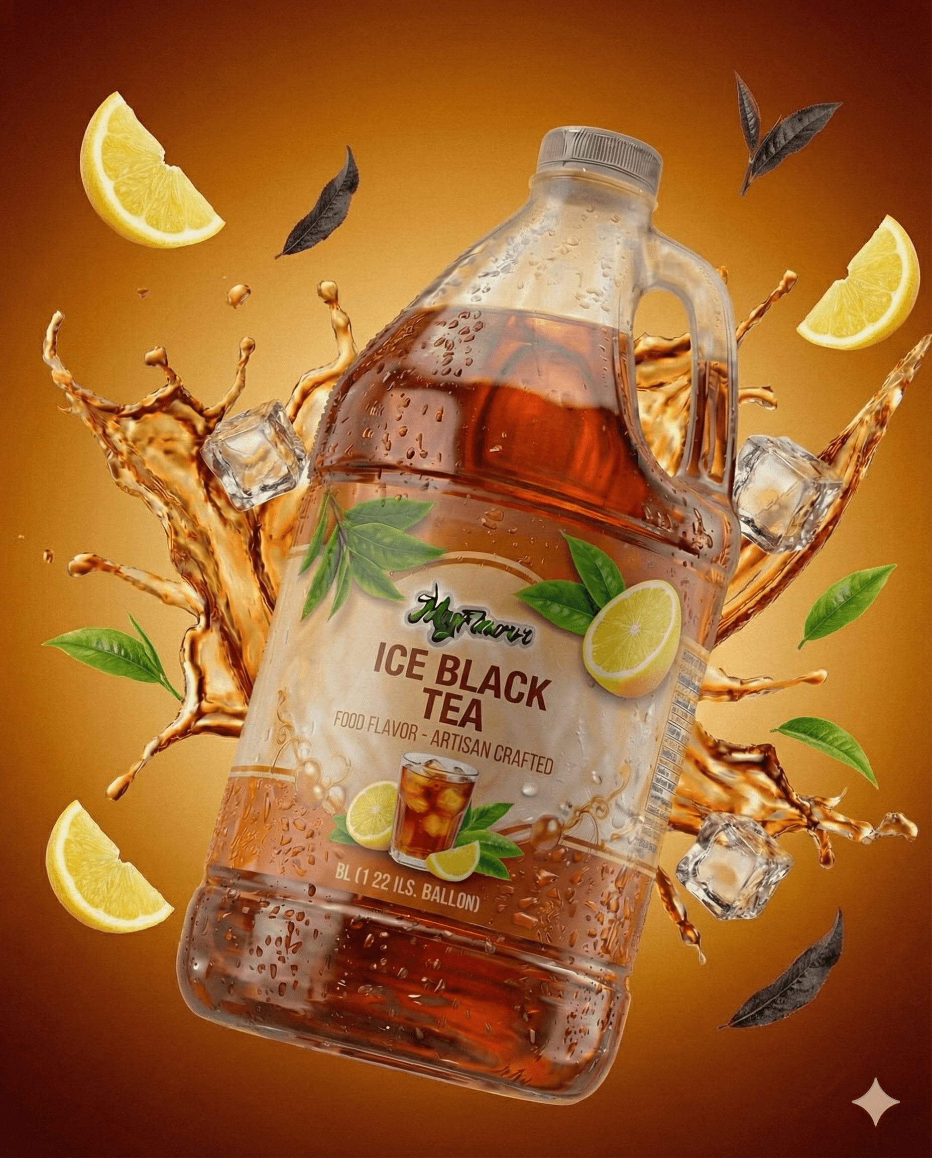 Ice Black Tea | Черный Ледяной Чай (My Flavor)